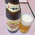 秀永 - 瓶ビール600円