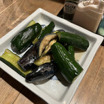 Irori An - Pickled Eggplant and Cucumber