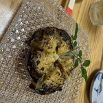 保広 - 賀茂茄子白味噌でやく