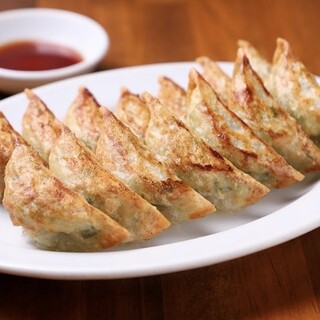 Famous fried Gyoza / Dumpling! Full of flavor