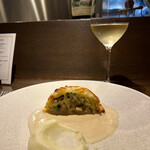 Les deux - ・三陸産天然鮑とオマール海老のパイ包焼き