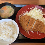 かつや - ロースカツ定食   792円(税込)