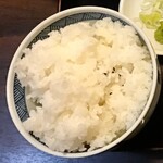 h Mendokoro Oogi - 大盛り定食セットのご飯 追加後