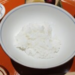 かねき - ご飯（煮えばな：お米からご飯に変わる瞬間のお米）