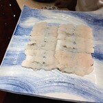 かねき - 骨切りされた鱧