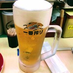 Tenka zushi - 天下寿司 池袋店　生ビール550円