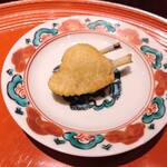 かねき - 手羽中一夜干しの唐揚げ