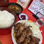 來來憲 - トンテキ定食2100円