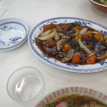 元車庫前丸宮中華そば - １人当たり千円です。