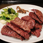 福太助 - 牛タン焼定食。