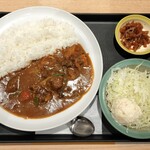 マイカリー食堂 - 彩り野菜&ごろごろチキンカレー（大盛）激辛+ポテキャベ