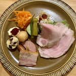 Fortune comes in at the merry gate - 前菜盛合せ