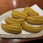 でんでん - とうもろこしの素揚げ