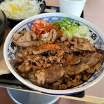 Nikumaru Shouten - 牛カルビ丼中 ごはん大盛