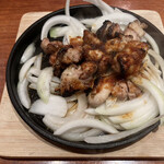 でんでん - 淡路赤鶏もものあぶり焼き