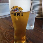 ビストロISOMARU - 平日限定ハッピーアワーから生ビールは一番搾り400円