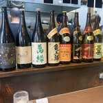 ぎんちょう - 焼酎の種類が豊富でした。