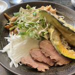 蕎麦処 伝道 - 五食ぶっかけ蕎麦