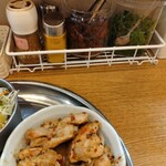 カレーの店 ガン爺 - 薬味あるのポイント高し