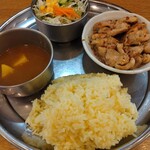 カレーの店 ガン爺 - チキンハッサンランチ