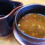 創作麺屋　よふく堂　 - スープ割