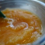 スターバックス コーヒー - （2013/8月）マンゴーのフラペチーノ、アップ写真