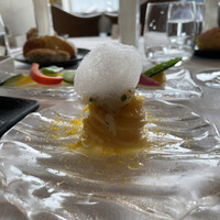 サーラ アマービレ - カラスミの冷製パスタ。もっと大きいので食べたい(涙)