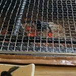 ろばたやき山ろく - 内観④(炉端)