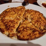 マンディール - ★6バラチキン「黒豆と卵と鶏挽肉のネパール風定番お好み焼き」