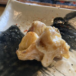 ろばたやき山ろく - ぼんじり焼き(焼き上がり)