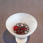 プレゼンテ スギ - 2023.7 ～再生～（鹿とキョンの血のブーダンノワール、ビーツと林檎のソース、ブラックココアクッキー）