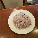 ロイヤルホスト - 雑穀米です。