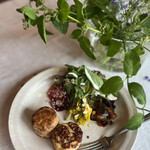 南町テラス - スコーンとサラダ