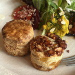 南町テラス - 自家製酵母スコーン:プレーン/島パイン