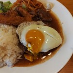 ステーキレストラン ONE - 卵割りの刑