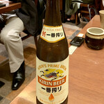 はん亭 - ビール 中瓶（キリン） ¥880