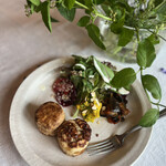 南町テラス - スコーンとサラダ