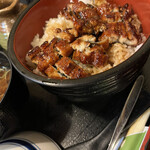 魚房 - ひつまぶしご飯大盛り