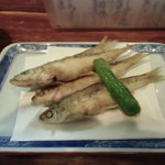 遊亀 - モロコの唐揚げ