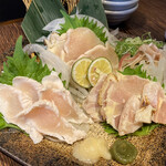 かみふうせん - 地どり盛り合わせ