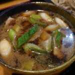 そば処茶屋 - 鴨せいろつけ汁