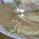 江ちゃんラーメン - ゴマも…綺麗よね♪♪