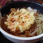 そば処茶屋 - かき揚げ天ぷらおろしそば 1,180円
