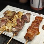 萬作 - 5本中レバー、はつ、かわ、すなぎも～