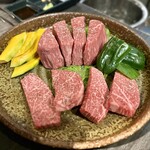 Dougen - 黒毛和牛ヒレ肉の食べ比べ