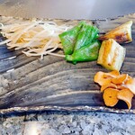 Teppanyaki Ebisu - 焼き野菜