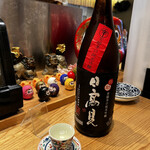 Sushi Ebisu - ◎日高見　純米吟醸　弥助。¥499。