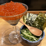 スシエビス - ◎いくらカクテル。¥980。