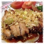 Gyouza No Oushou - 「油淋鶏」
                        生姜とニンニクの効いた
                        特製甘酢の香味タレが
                        堪らなく美味しい‼‼ 
                          by  motoprin