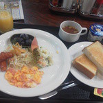 熊本県庁前グリーンホテル - 朝食付きの洋朝食